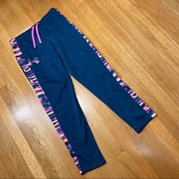 Under Armour Other - Under Armour Teal Fleece Loose Sweatpants YXL
